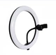 Кольцевая светодиодная лампа Ring Fill Light LC666 от USB 12 Вт диаметр 26 см Черная 11 уровней яркости(F03LO10) - изображение 2