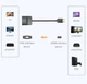 Перехідник Vention HDMI-VGA, 0.15 м (ACFBB) (43387880) - зображення 9