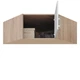 Надбудова для шафи Smart Meblar 95x40x95 (SRN4_L/P) 065749 - зображення 2