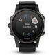 Смарт-годинник Garmin Fenix 5s Sapphire Black with Black Yellow Silicone Bands (010-01685-11) - зображення 2
