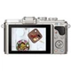 Цифровой фотоаппарат OLYMPUS E-PL8 DZK 14-42 mm Pancake + 40-150 mm black/black (V205083BE000) - изображение 3