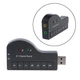 USB звуковая карта Dellta 8.1 Piano внешняя Black (6923) - изображение 1