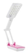 Настольная светодиодная лампа TOPWELL 1019 аккумуляторная 1200mAh 24LED Pink (3_00923) - изображение 2