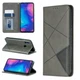 Чехол-книжка с кармашками UniCase Geometric Pattern для Xiaomi Redmi Note 7 / Note 7 Pro - Grey - изображение 1