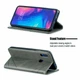 Чехол-книжка с кармашками UniCase Geometric Pattern для Xiaomi Redmi Note 7 / Note 7 Pro - Grey - изображение 2