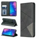 Чехол-книжка с кармашками UniCase Geometric Pattern для Xiaomi Redmi Note 7 / Note 7 Pro - Black - изображение 1