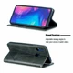 Чехол-книжка с кармашками UniCase Geometric Pattern для Xiaomi Redmi Note 7 / Note 7 Pro - Black - изображение 2