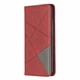 Чехол-книжка с кармашками UniCase Geometric Pattern для Xiaomi Redmi Note 7 / Note 7 Pro - Red - изображение 7