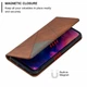 Чохол-книжка з кишеньками UniCase Geometric Pattern для Xiaomi Redmi Note 7 / Note 7 Pro - Coffee - зображення 3