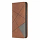 Чохол-книжка з кишеньками UniCase Geometric Pattern для Xiaomi Redmi Note 7 / Note 7 Pro - Coffee - зображення 7