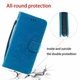 Чехол-книжка с рисунком UniCase Butterfly Pattern для Xiaomi Redmi Note 8 Pro - Blue - изображение 6