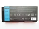 Батарея для ноутбука Dell Precision M4800 FV993, 8310mAh (97Wh), 9cell, 11.1V, Li-ion, чорна, - зображення 1