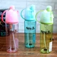 Спортивная фитнес спреер Бутылка New B. Blue ( New Button Bottle) 600 мл с распылителем, шкалой и дозатором - зображення 8