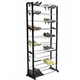 Полиця для взуття в прихожу на 30 пар, органайзер з 10 полицями Amazing Shoe Rack Чорна (X0061) - зображення 5