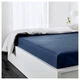 Простирадло IKEA (ІКЕА) ULLVIDE 240х260см темно-синя (703.428.06) - зображення 3