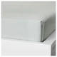 Простирадло IKEA (ІКЕА) NATTJASMIN 240х260см світло-сіра (303.374.68) - зображення 1