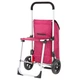 Сумка-візок ShoppingCruiser Shop & Relax 40 Fuchsia - зображення 4