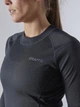 Комплект жіночої термобілизни Craft Core Warm Baselayer Set Woman (1909708-999000) Чорний 2XL - зображення 2