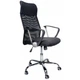 Крісло офісне на колесах Bonro Manager чорне (2 шт) (47000010) - зображення 6