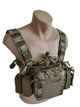 Нагрудник AKINAK D3 Chest rig з напашным подсумком Мультикам - зображення 6