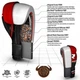 Боксерские перчатки RDX Quad Kore Red 16 Oz - изображение 3