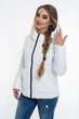 Женская куртка ModaOpt 00047-2 44 белый - изображение 3