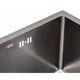 Кухонная мойка Qtap D4843BL Black 2.7/1.0 мм (QTD4843BLPVD2710) SD00040286 - изображение 4
