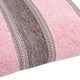 Рушник махровий Saffran FLUFFY 550г/м2 рожевий 50х85см (ТР000001786) - зображення 2