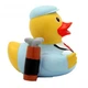 Игрушка для ванной Funny Ducks Утка Гольфист (L1817) - изображение 3