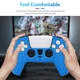 Захисний Силіконовий Чохол Dobe на Контролер Dualsense PS5 для Sony PlayStation 5 Blue (UD569) - зображення 5