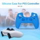 Захисний Силіконовий Чохол Dobe на Контролер Dualsense PS5 для Sony PlayStation 5 Blue (UD569) - зображення 6