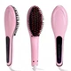 Электрическая расческа-выпрямитель утюжок для волос Fast Hair Straightener HQT-906 с LED дисплеем Pink - изображение 2