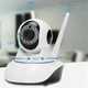 Поворотная IP-камера с WiFi X8010-HD720p c онлайн доступом с телефона, компьютера, планшета для видеонаблюдения (видеоняня) (Т168) - изображение 1