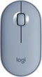 Мышь беспроводная Logitech Pebble M350 (910-005719) Blue Grey USB - изображение 1