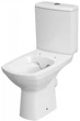Унітаз-компакт CERSANIT CARINA NEW CLEAN ON 011 K31-050 з бачком та сидінням дюропласт Soft Close - зображення 2