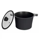 Кастрюля Ringel Zitrone black с крышкой 5,8 л (RG-2108-24/2 BL) - изображение 2