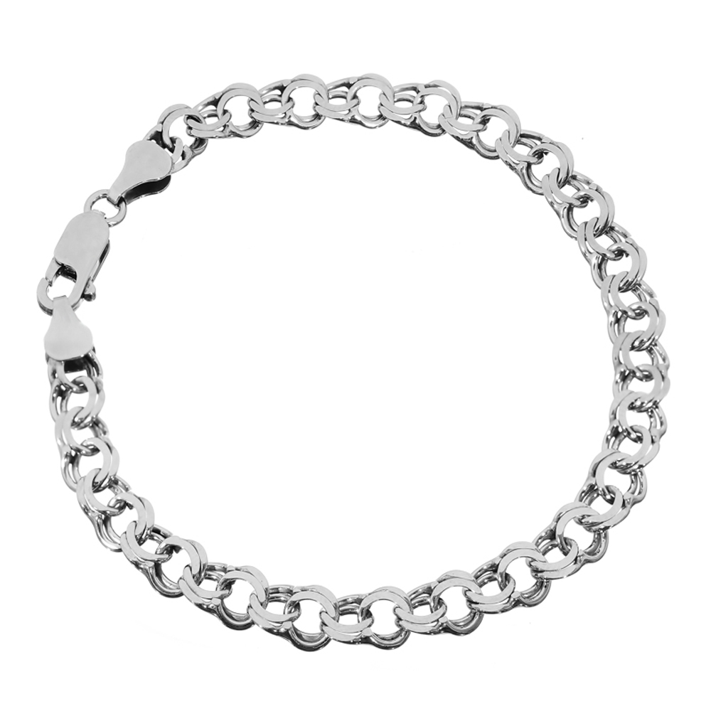

Серебряный браслет Silvex925 22 см (вес 17.5 г) модели 913Р 7/22