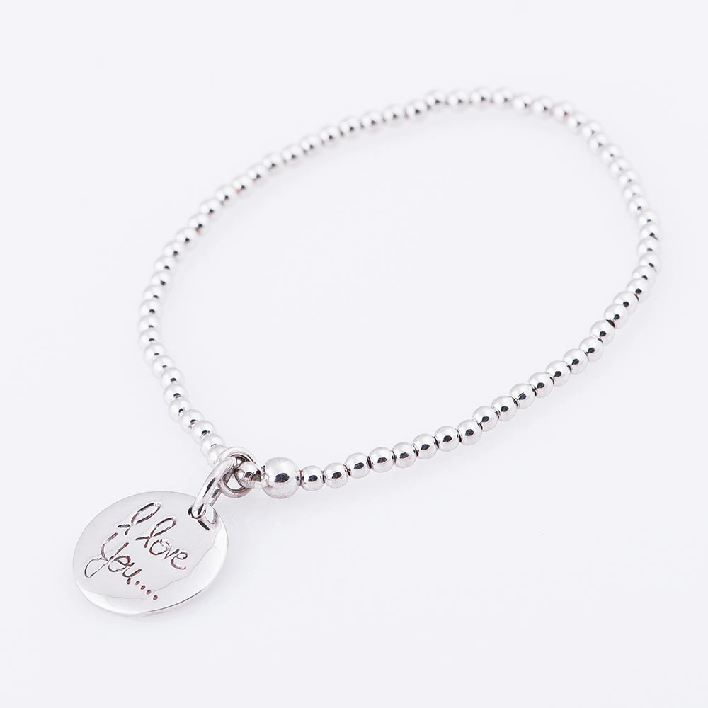 

Серебряный браслет S-ONIKS I Love You (5.7 г) модели 141173-5,7