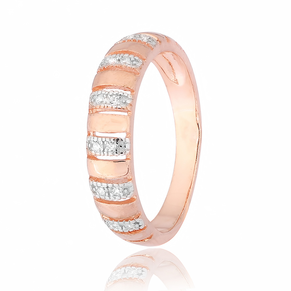

Серебряное кольцо Silvex925 16.2 мм с фианитом (вес 2.3 г) модели КК32Ф/495-Г