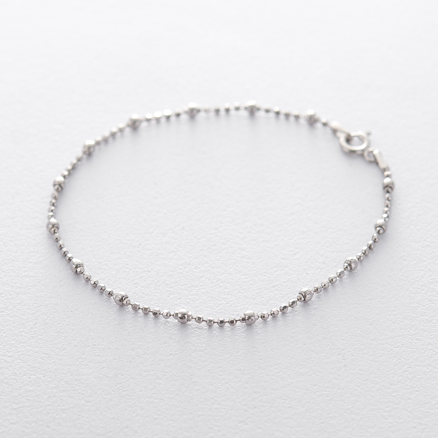

Серебряный браслет S-ONIKS с шариками 19 см (2 г) модели 141316-2,0-19