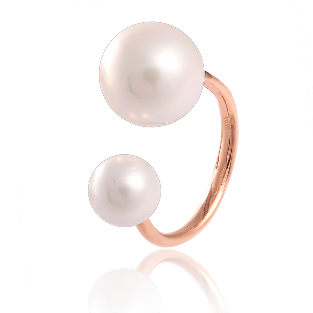 

Серебряное кольцо Silvex925 с бусиной (вес 5.4 г) модели К3Ж/809