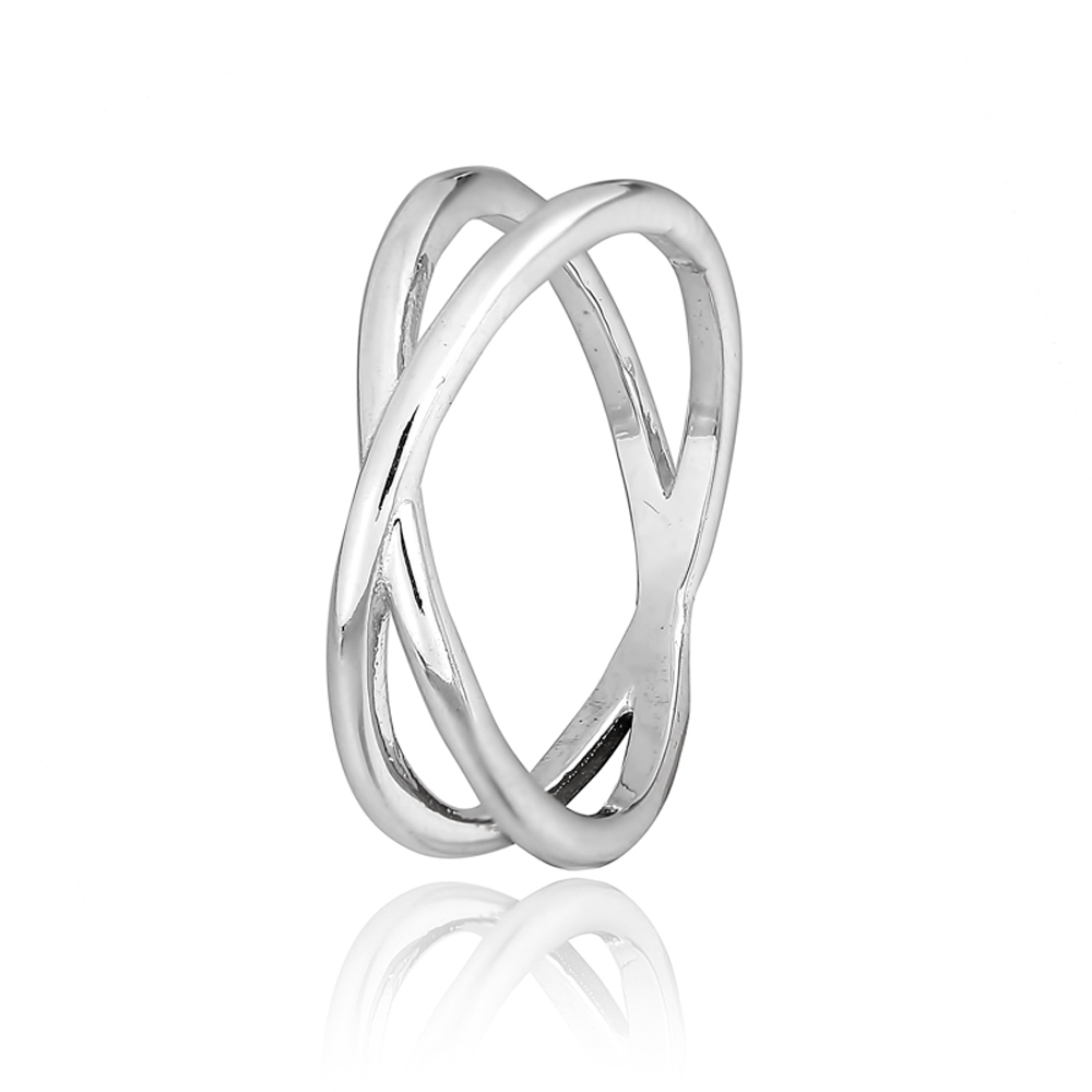 

Серебряное кольцо Silvex925 16.5 мм (вес 2.3 г) модели К2/412-16,5