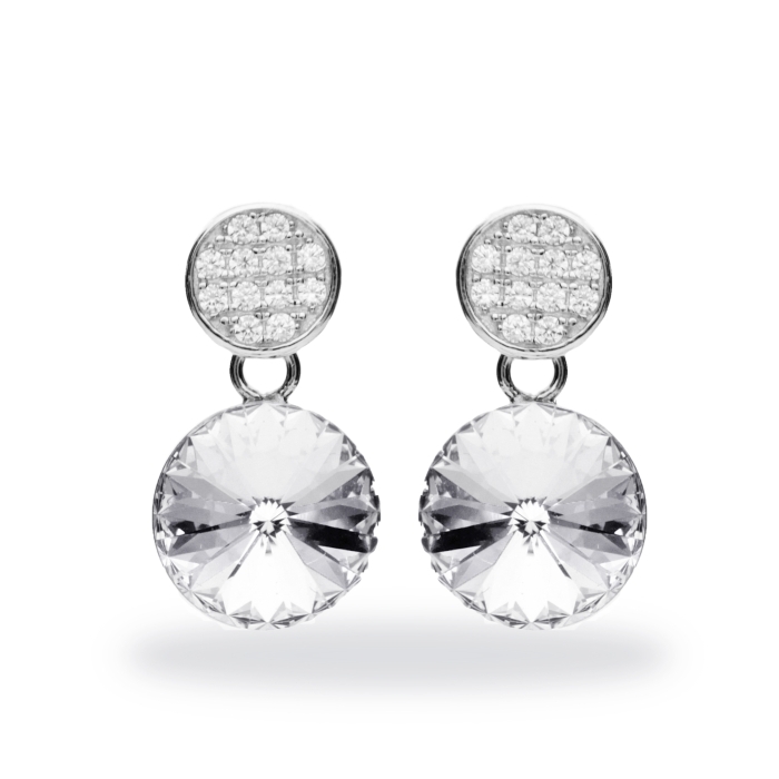 

Серебряные серьги SPARK Candito со Swarovski модели KC1122SS47C
