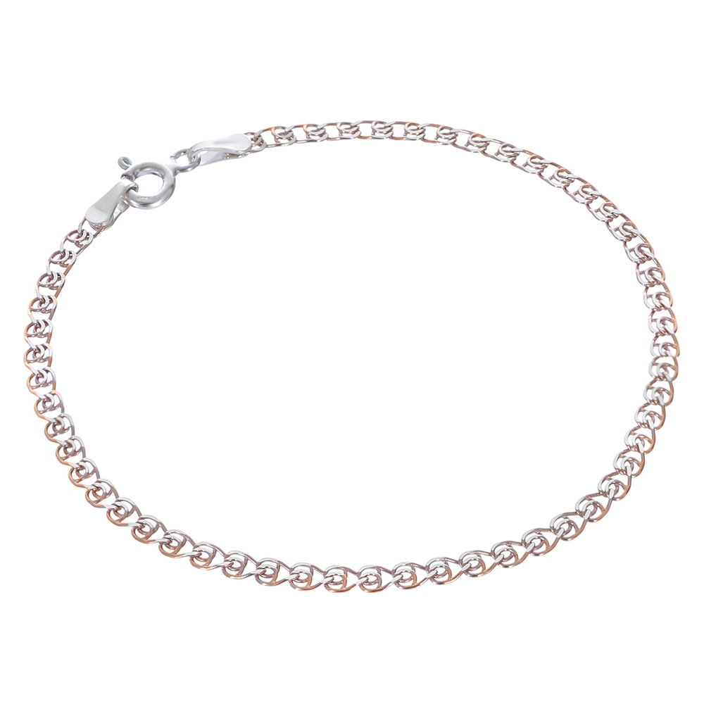 

Серебряный браслет Silvex925 40 см (вес 1.6 г) модели 841А 2/17