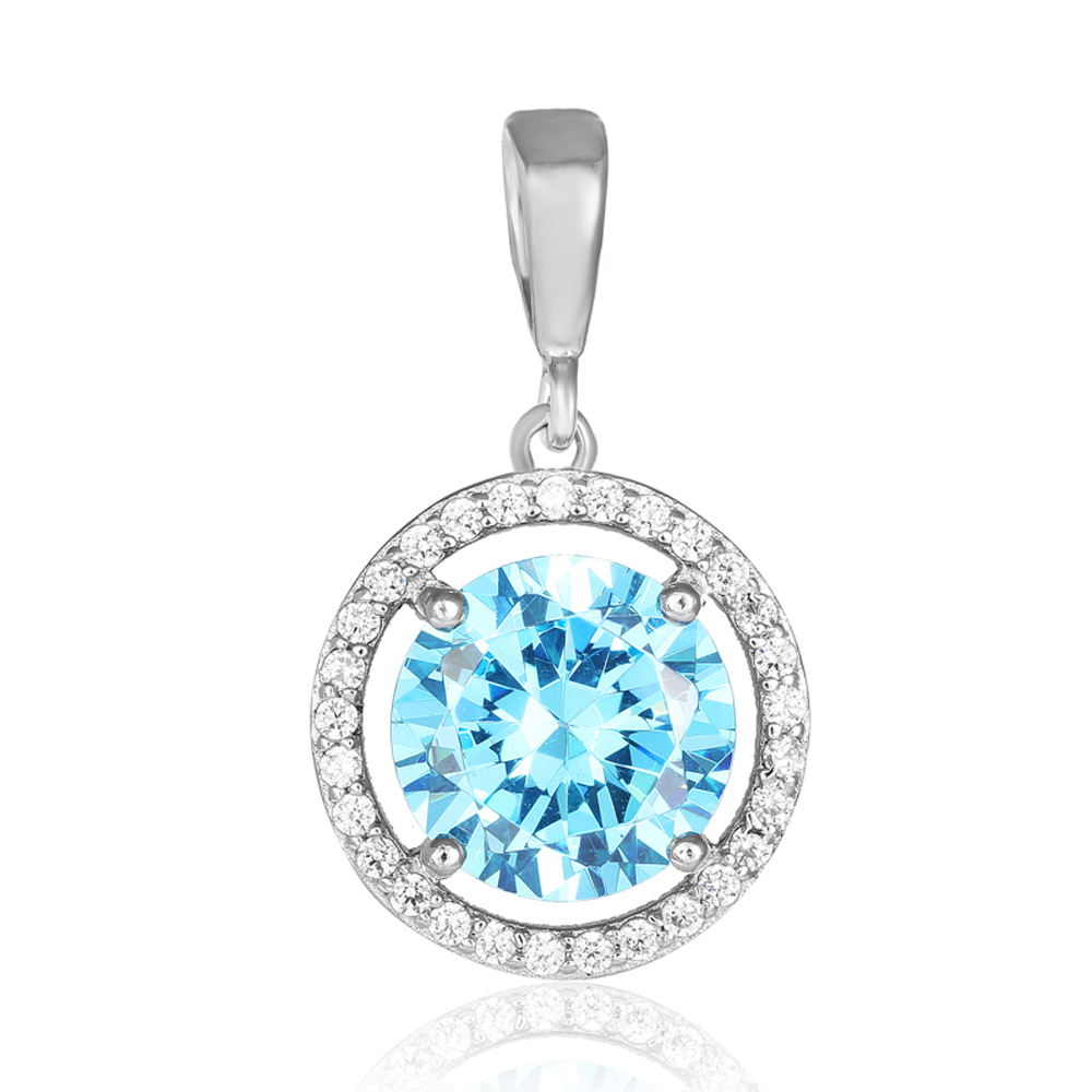 

Серебряный подвес Silvex925 с фианитом (вес 2.9 г) модели ПК2ФТ/398