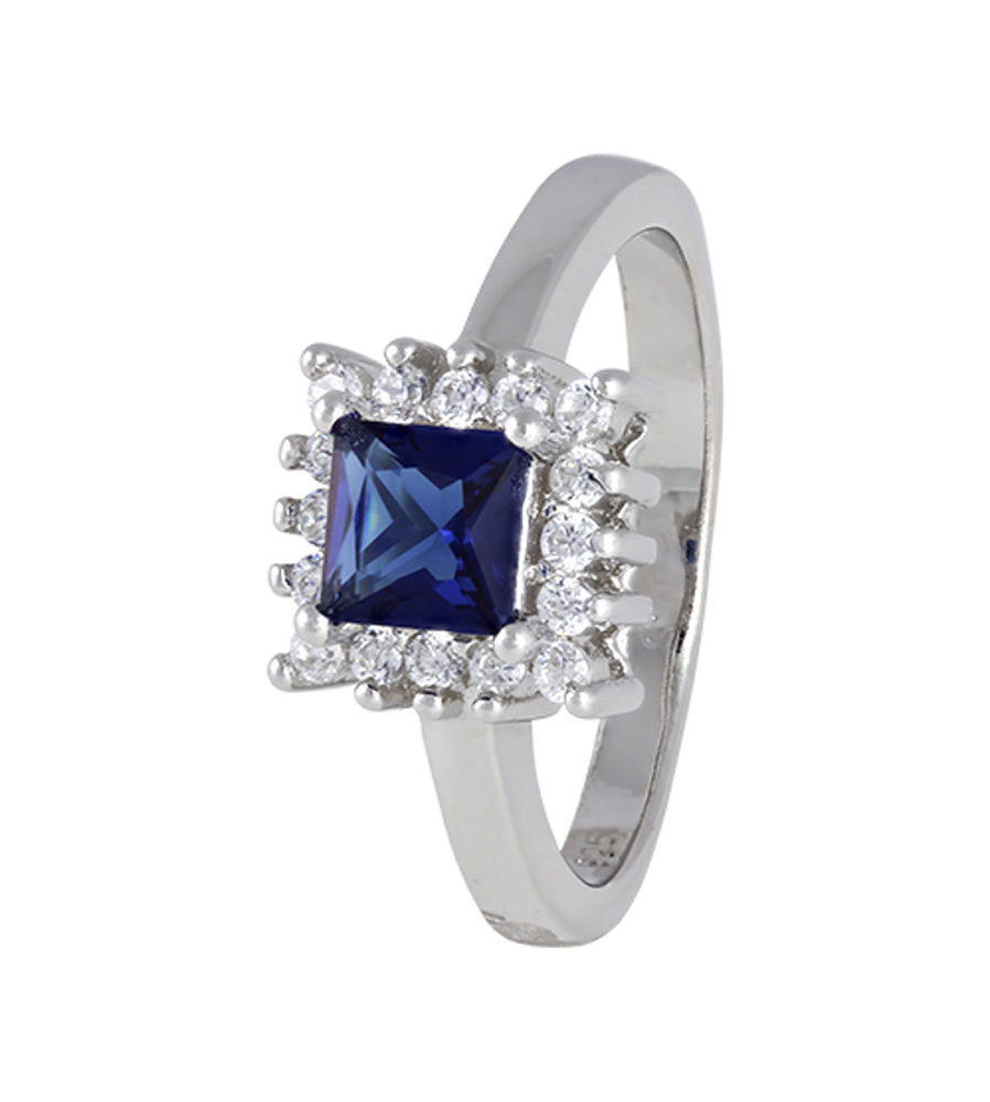 

Серебряное кольцо Silvex925 18.7 мм с фианитом (вес 2.3 г) модели КК2ФС/437-М