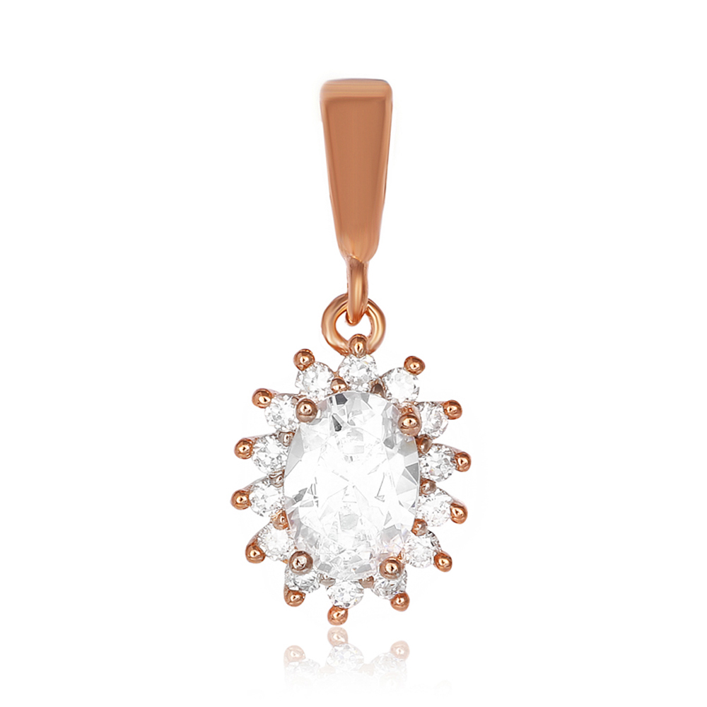 

Серебряный подвес Silvex925 с фианитом (вес 1.4 г) модели ПК3Ф/375