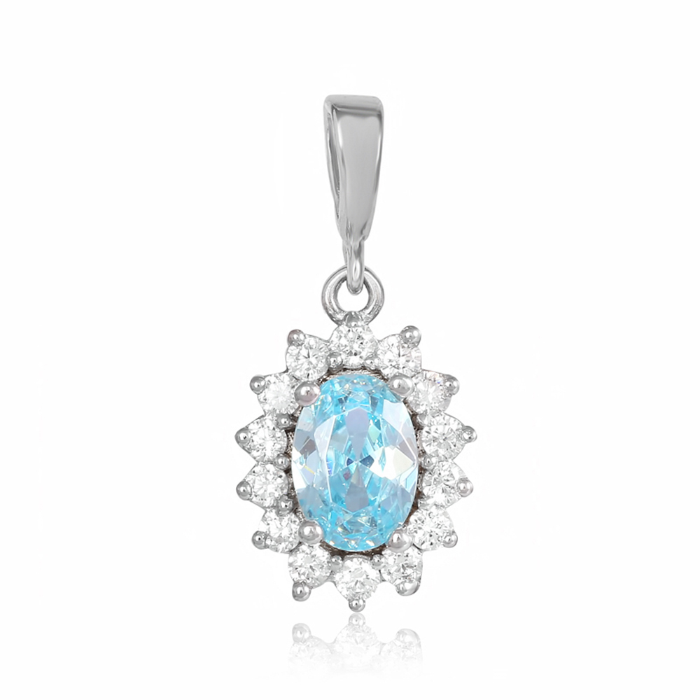 

Серебряный подвес Silvex925 с фианитом (вес 1.7 г) модели ПК2ФТ/470