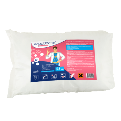 

Активный кислород для бассейна AquaDoctor Water Shock О2 25 кг мешок