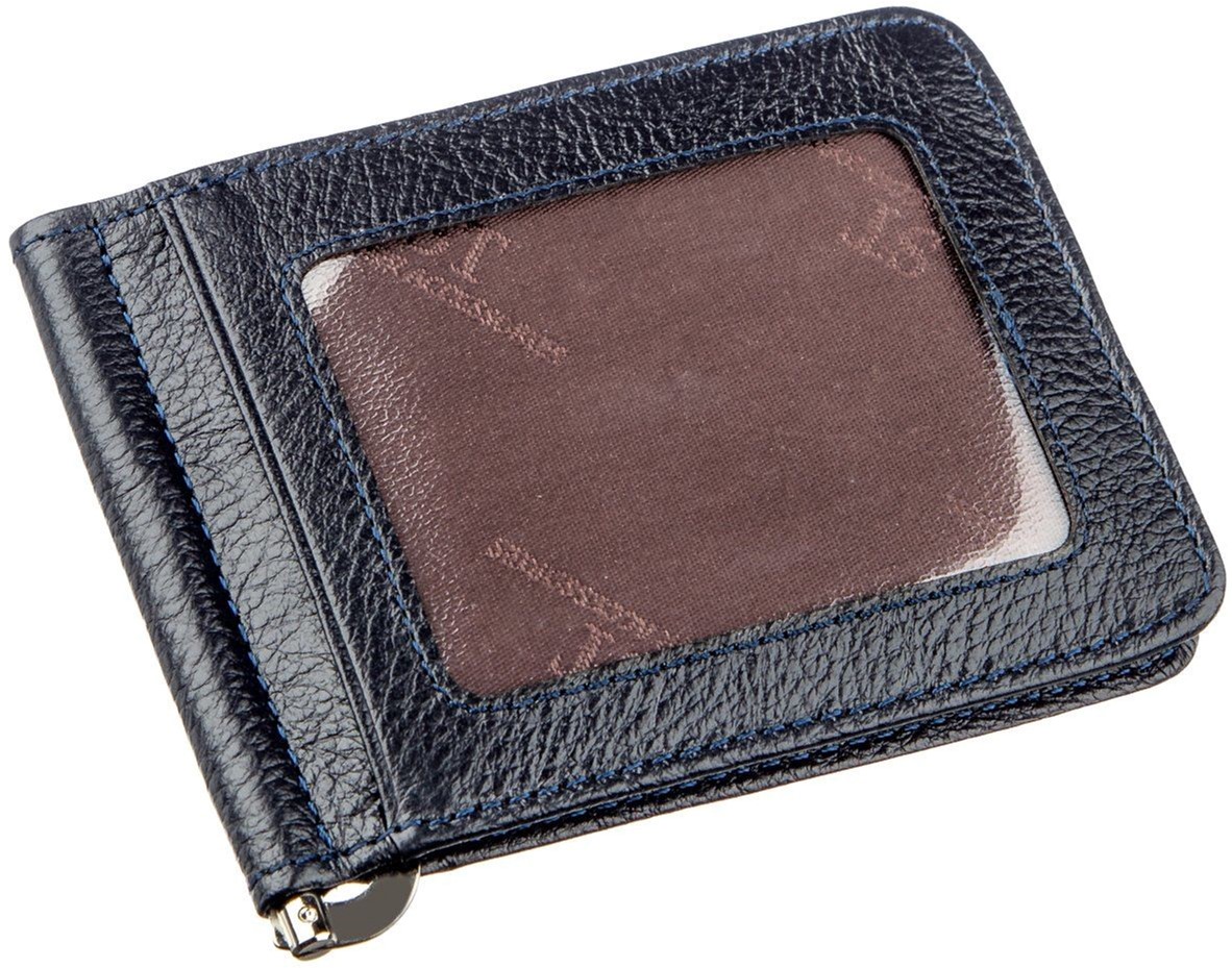 

Зажим для денег ST Leather Accessories 18939 Синий